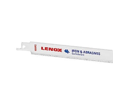 LENOX 20576800RG, Sticksågsblad, Tegel, Keramiska, Glasfiber, Marmor, Kakel, Karbid, Vit, 20,3 cm, 1 styck
