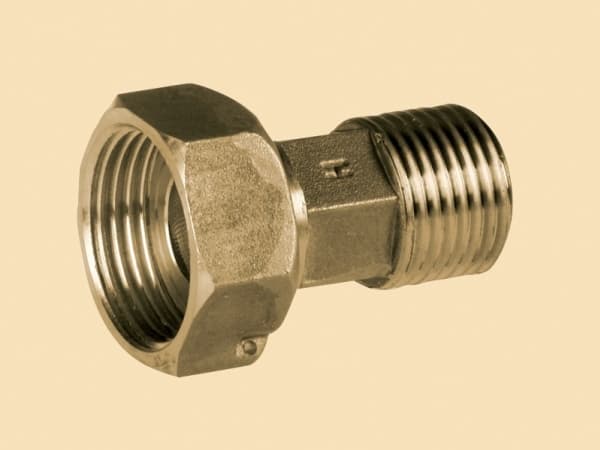 Hydroland Puoliruuvi vesimittariin 1/2" messinki 2kpl.