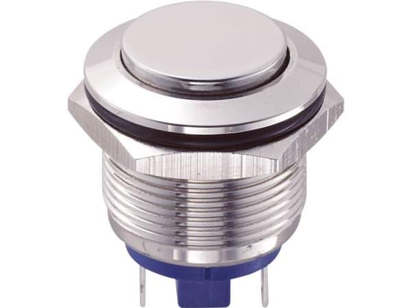 TRU COMPONENTS GQ19H-10/J/N Kiinteä painike 48 V/DC 2 A 1 x Pois päältä/(Päälle) IP65 Kosketus 1 kpl