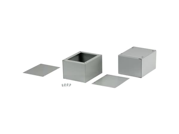 Hammond Electronics 1415F Instrumenttikaappi 254 x 178 x 203 Stål Grå 1 stk 1 stk