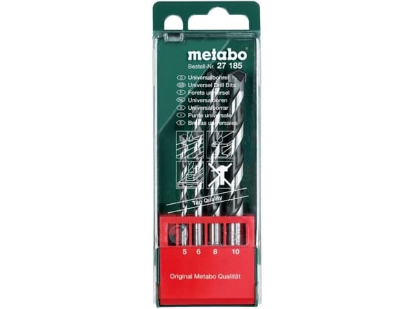 Metabo 627185000 4 dele Universal-borsortiment