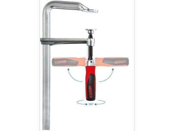 Skruetvinger Bessey GZ40-12KG Spann-Weite (max.):400 mm Udhængsmål:120 mm