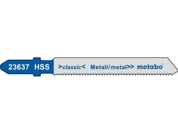 Metabo 5 pistosahanterää, metalli 51 Metabo 623637000 5 kpl