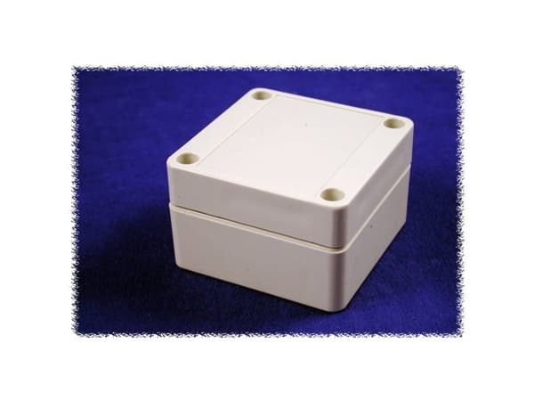 Hammond Electronics 1555B2GY Universalkabinet 65 x 65 x 40 Polykarbonaatti Grå 1 stk
