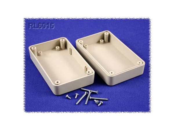 Hammond Electronics RL6015 Universalkabinet 104 x 65 x 40 ABS Grå 1 stk 1 stk