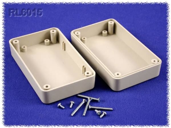 Hammond Electronics RL6015 Universalkabinet 104 x 65 x 40 ABS Grå 1 stk 1 stk
