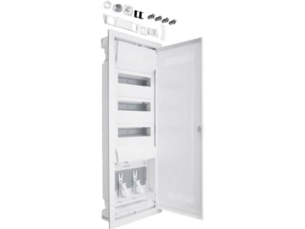 Hager VH603WWWH Hager Small distributionspanel Hålvägg Antal avdelningar = 36 Antal rader = 3