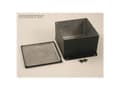 Pikkukuva 2 / 2: Hammond Electronics 1590WKFBK Yleiskaappi 125 x 125 x 79 Alumiini Musta 1 kpl