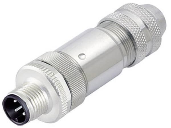 Binder 99-1429-812-04 Sensor, ställdonskontakt, M12 Kontakt, rak Antal poler (RJ): 4 1 st