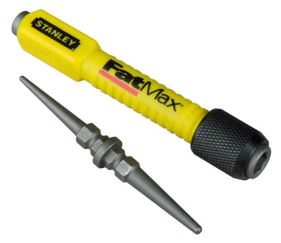 Stanley 1-58-501, Punsset, Svart, Grå, Gul, 76 mm, Blåsa