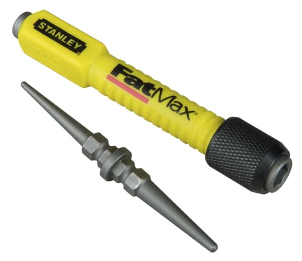 Stanley 1-58-501, Punsset, Svart, Grå, Gul, 76 mm, Blåsa