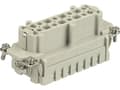 Miniatyrbilde 1 av 2: HART-kontakt Han 16 ES-F 09330162716 med burklemmeforbindelse 1 (09330162716)