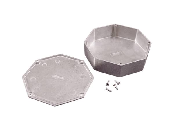 Hammond Electronics 1590STPCOR Universal-kaappi 132,78 x 132,78 x 39,2 Valettu alumiini Oranssi 1 kpl