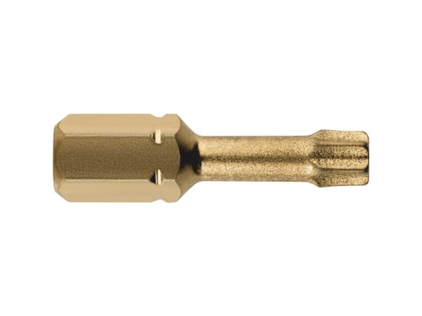 Metabo 628507000, 3 kpl, Torx, T10, 25 mm, 25,4 / 4 mm (1 / 4"), Kahdeksankulmainen