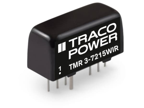 Traco Power TMR 3-7215WIR, 9,6 mm, 11,2 mm, 21,8 mm, 5,9 g, 3 W, 43-160 V