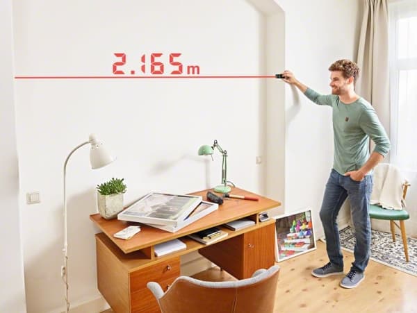 Bosch Zamo (Basic) Laseravstandsmåler Sort, Grønn 20 m