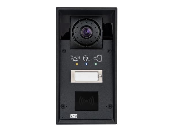 2N Telecommunications EntryCom IP Force, IP69K, -40 - 55 °C, Svart, 109 mm, 93 mm, 217 mm Sort