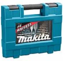 Makita - Skruvmejsel-, borr- och hylssats - 71 delar - 3 mm - för Makita DHP482RTJ