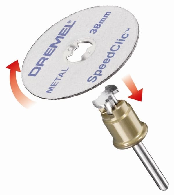 Dremel EZ SpeedClic Starter Set SC406 - Skjæreplate - 2 deler - 38 mm - for EZ SpeedClic SC402