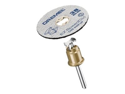 Dremel EZ SpeedClic Starter Set SC406 - Skjæreplate - 2 deler - 38 mm - for EZ SpeedClic SC402