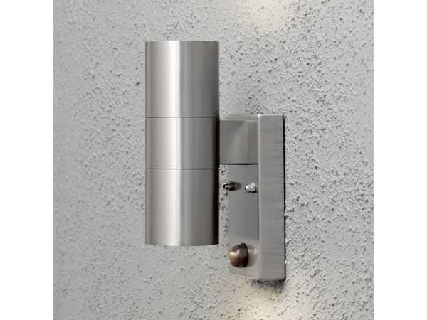 Konstsmide 7542-000, 2 ampuller, IP44, Rustfritt stål Rustfritt stål