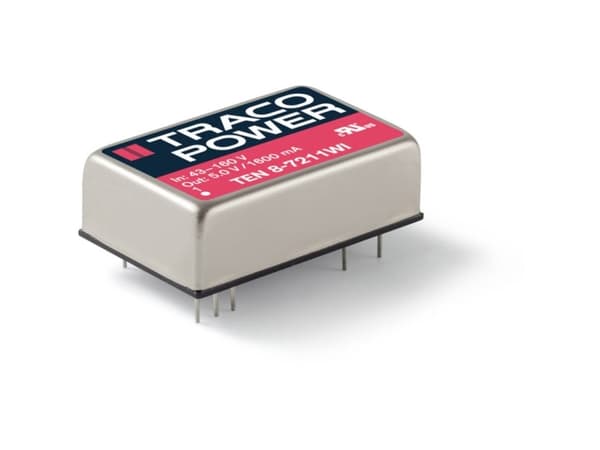 Traco Power TEN 8-4812WI, 20,3 mm, 10,2 mm, 31,8 mm, 18 g, 8 W, 18-75 V