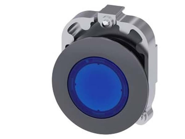 Siemens 3SU10610JA500AA0 3SU1061-0JA50-0AA0 Kevyt painekosketin Naksahdus (Ø x H) 38 mm x 38 mm IP66, IP67, IP69/IP69K 1 kpl