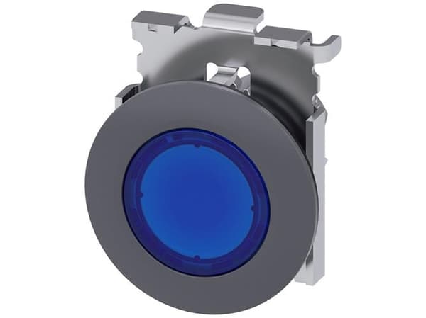 Siemens 3SU10610JA500AA0 3SU1061-0JA50-0AA0 Kevyt painekosketin Naksahdus (Ø x H) 38 mm x 38 mm IP66, IP67, IP69/IP69K 1 kpl