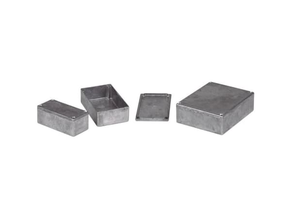 Hammond Electronics 11130PSLA Yleiskaappi 125 x 125 x 79 Alumiini Alumiini 1 kpl