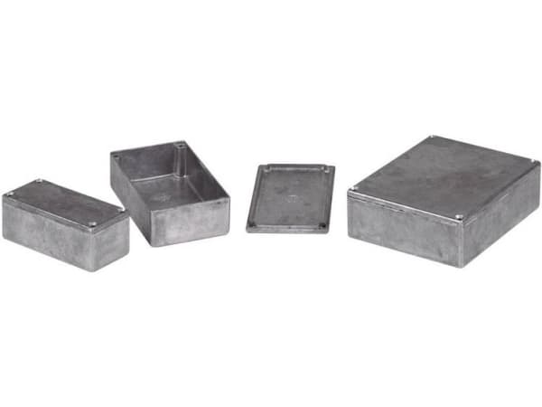 Hammond Electronics 11130PSLA Yleiskaappi 125 x 125 x 79 Alumiini Alumiini 1 kpl