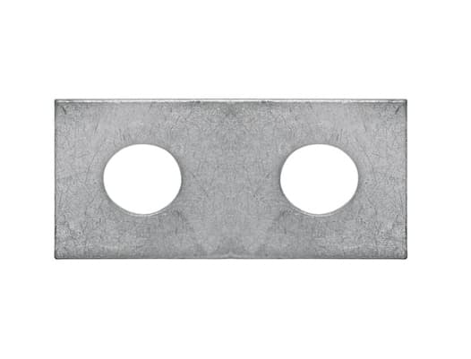 Weidmüller WQL 2 WF8, Överkoppling, 5 styck, Koppar, Zink, Grå, 20 mm, 4 mm