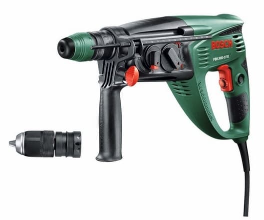 Bosch PBH 3000-2 FRE - Roterende hammer - 750 W - 2 hastigheter - 3-modus - SDS-plus - 2.8 joule