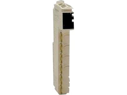 Modicon TM5, analoginen lähtömoduuli, 4AO - +/- 10V / 0-20mA - 12 bittiä, IP20, valkoinen /