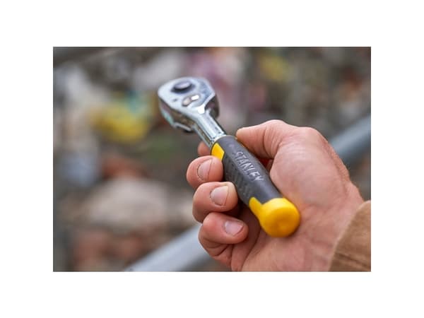 Stanley STMT82831-1, Stål, 2 styck, Svart, Rostfritt stål, Gul, Svart, Gul, 1/4", 72 styck