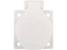 PCE Panel socket 10/16A 2P + Z 230V white IP54 (1050-0ws)
