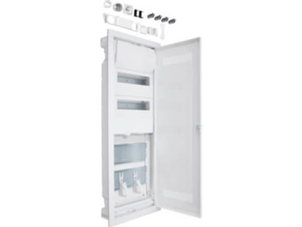 HAGER VU602WWH pistorasialla ja muovisella ovella (VU602WWH)