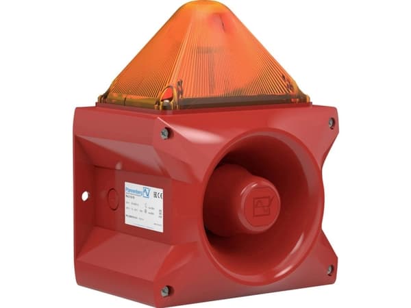 Pfannenberg Optisk-akustik signalgiver PA X 10-10 24 DC AM Orange 24 V/DC 110 dB