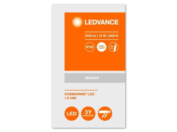 Ledvance valaisin sukellusvene 1X20w Led 840 Ip65 1