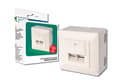 Pikkukuva 4 / 5: Digitus CAT 5e, Cl. D, RJ-45, 5e, Valkoinen, 80 mm, 80 mm, Kiina
