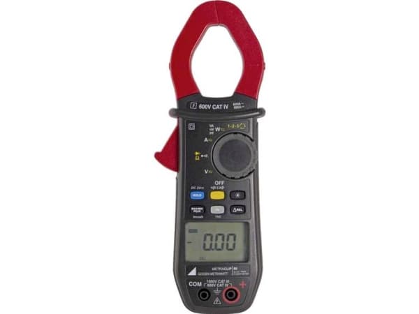 Gossen Metrawatt M312K Strømtang , Hånd-multimeter digital CAT III 1000 V, CAT IV 600 V Visning (counts): 6000