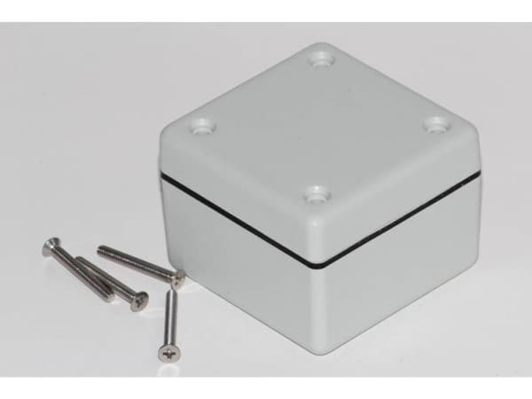 Hammond Electronics 1594AWGY Universalkabinet 56 x 56 x 40 ABS Grå 1 stk 1 stk