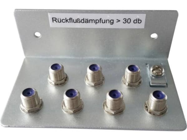 Triax 350298, F, Metallisk, Honkoppling, Rak, 0 - 2400 hz, 1020 mm