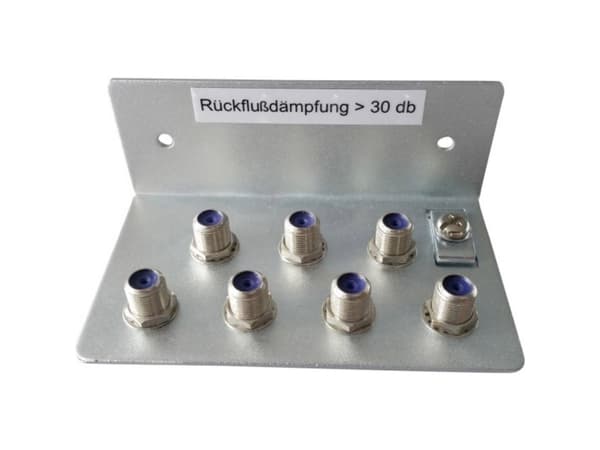 Triax 350298, F, Metallisk, Honkoppling, Rak, 0 - 2400 hz, 1020 mm