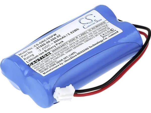 CS Cameron Sino CSGRC105PW Værktøjsbatteri Erstatter original-batteri 01866-00.600.02 7.4 V 800 mAh Litium