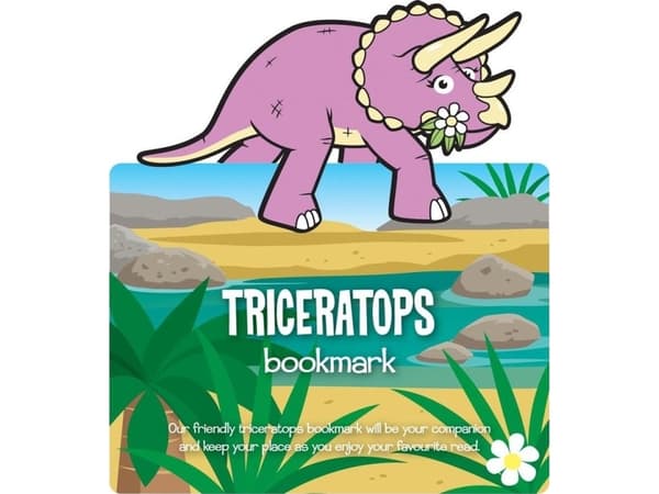 IF Djurbokmärke - Triceratops