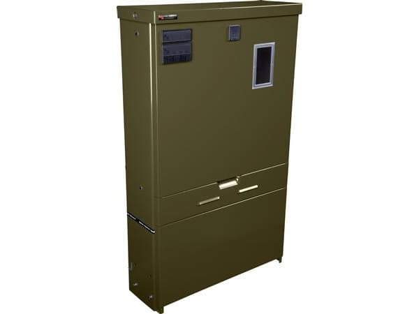 TRIARCA Kabelskåp KSEØ 302709Skåp HxBxD: 700x594x198mmInvändigt djup: 171mmStål IP34 grönt m/glas