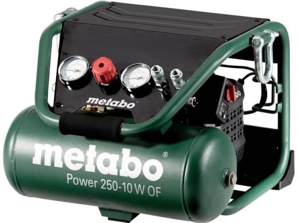 METABO.COMPRESSOR POWER 250-10 W OF 230V 10L OIL-FREE ...