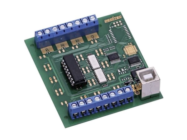 Deditec USB-OPTOIN-8_A Tulomoduuli USB Digitaalisten tulojen määrä: 8 kpl