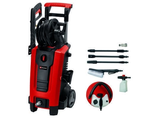 Einhell TE-HP 170, Rett opp, Elektrisk, 10 m, Høyt trykk, 1,2 l, Sort, Rød Sort, Rød