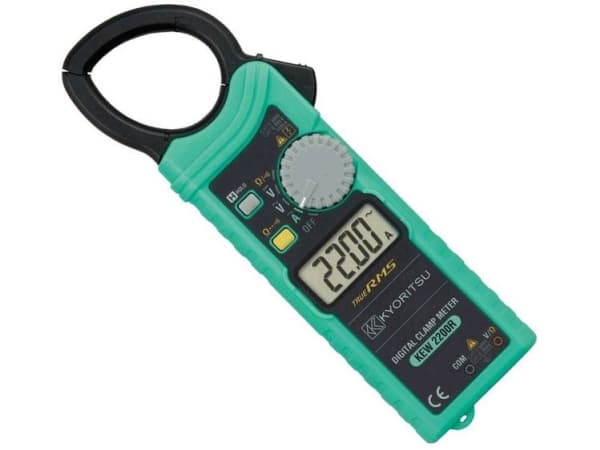 Kyoritsu KEW-2200R Strømtang digital CAT III 600 V, CAT IV 300 V